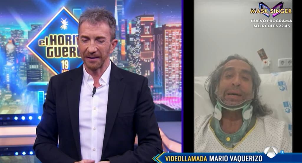 La conexión de Pablo Motos con Mario Vaquerizo, ingresado en el hospital