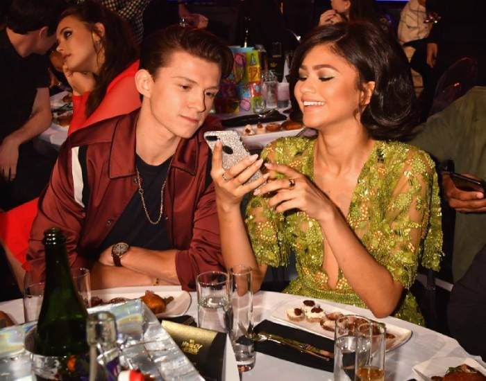 Zendaya y Tom Holland