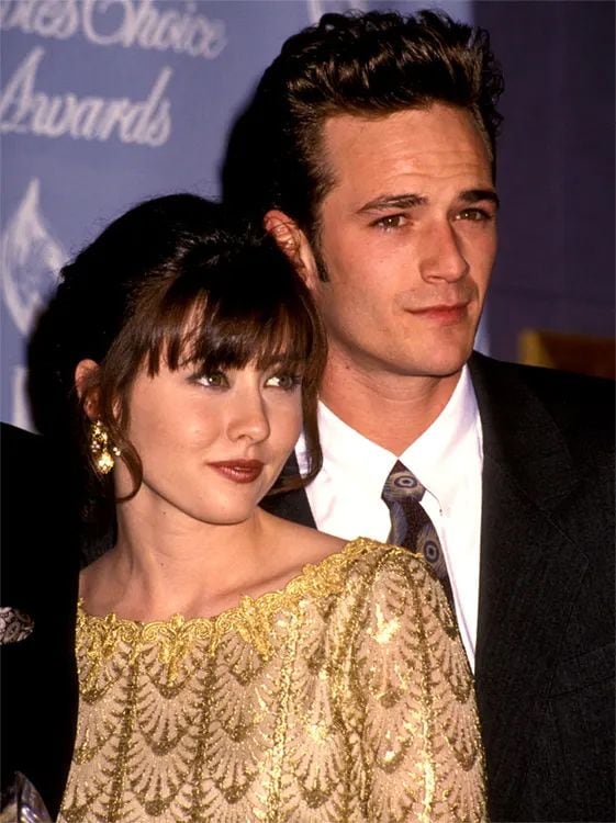 Shannen Doherty y Luke Perry