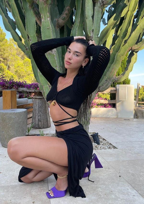 dua lipa sandalias