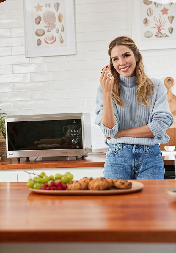 Rosanna Zanetti cocina con LG