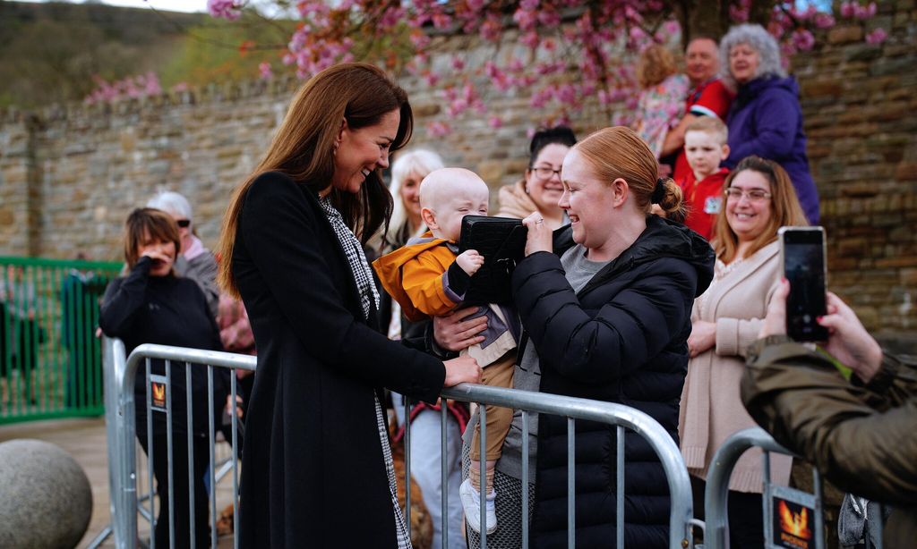 Kate Middleton y bebé Daniel Williams