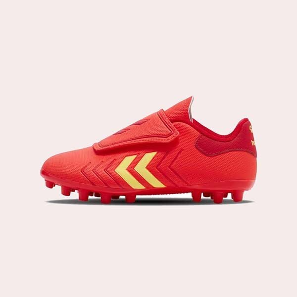 Botas futbol niño rojas sale