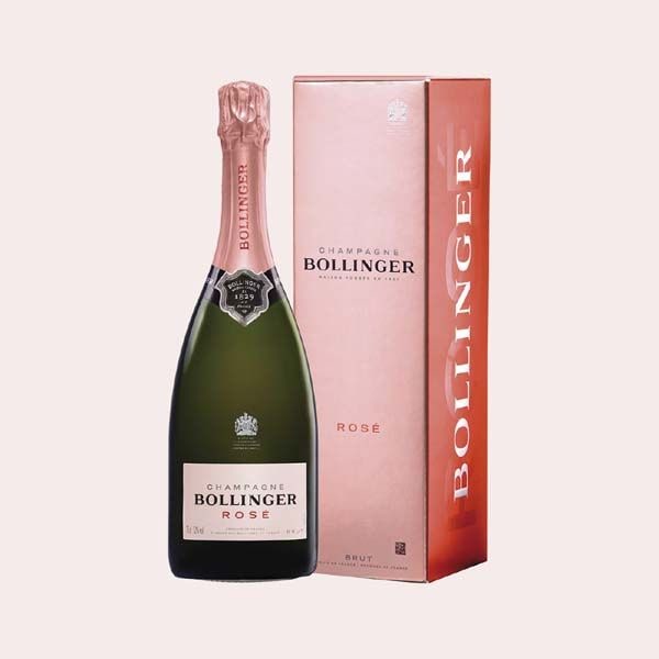 Estuche Champagne Rosé Brut Bollinger