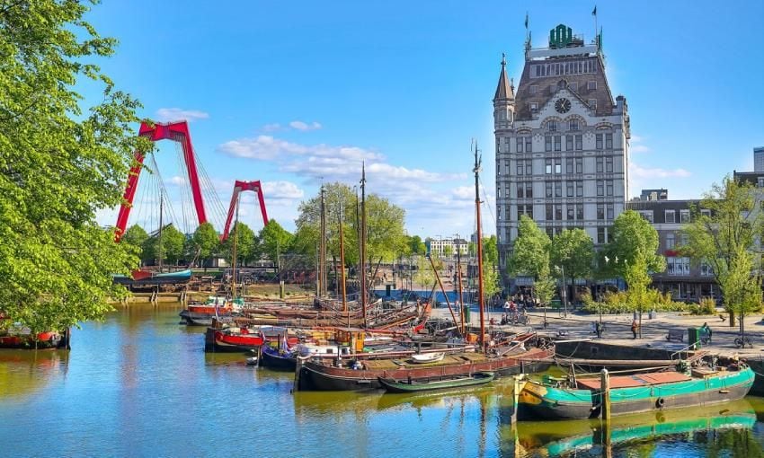 puente willemsbrug de rotterdam