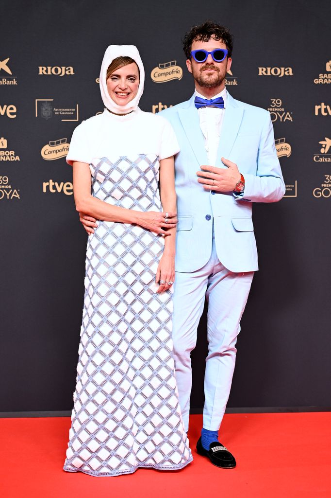 Macarena Goómez y Aldo Comas en la alfombra roja de los premios Goya 2025