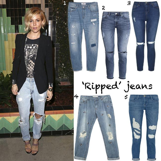 'Ripped' jeans