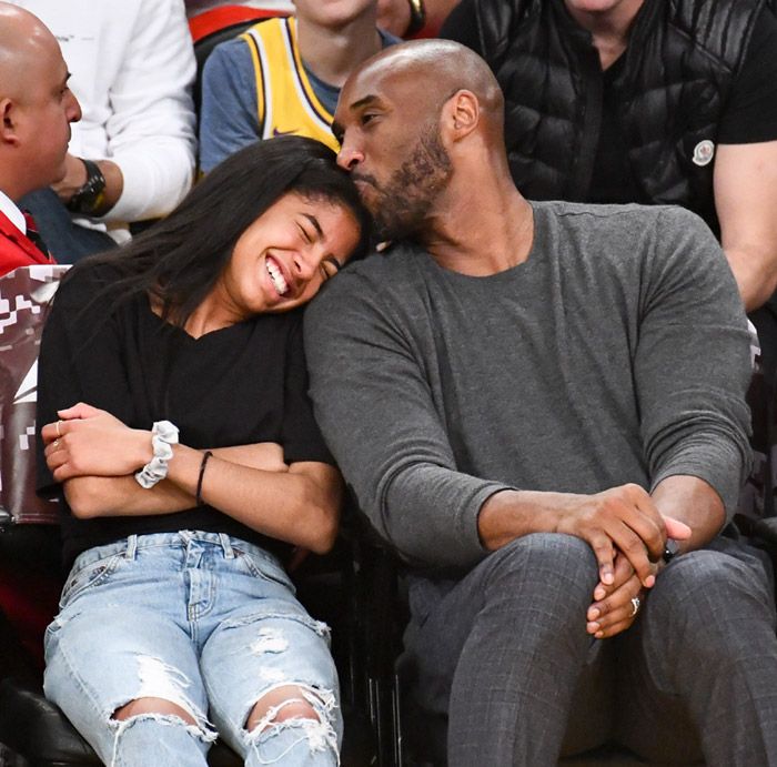 Kobe Bryant con su hija Gigi