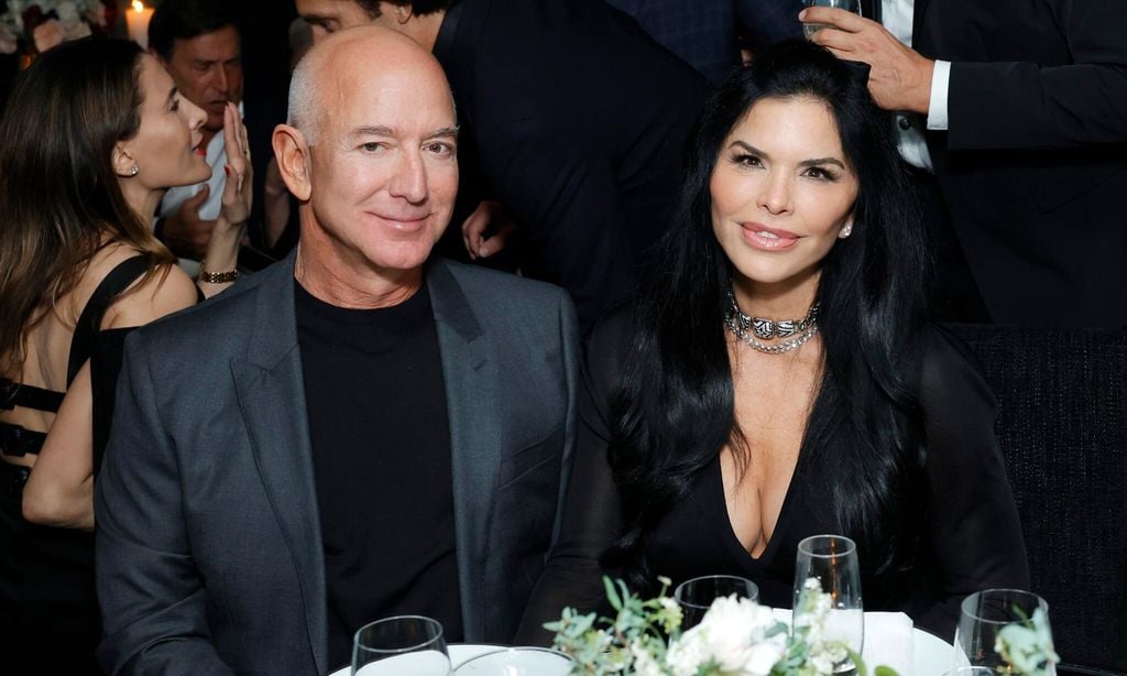 Lauren Sanchez y Jeff Bezos