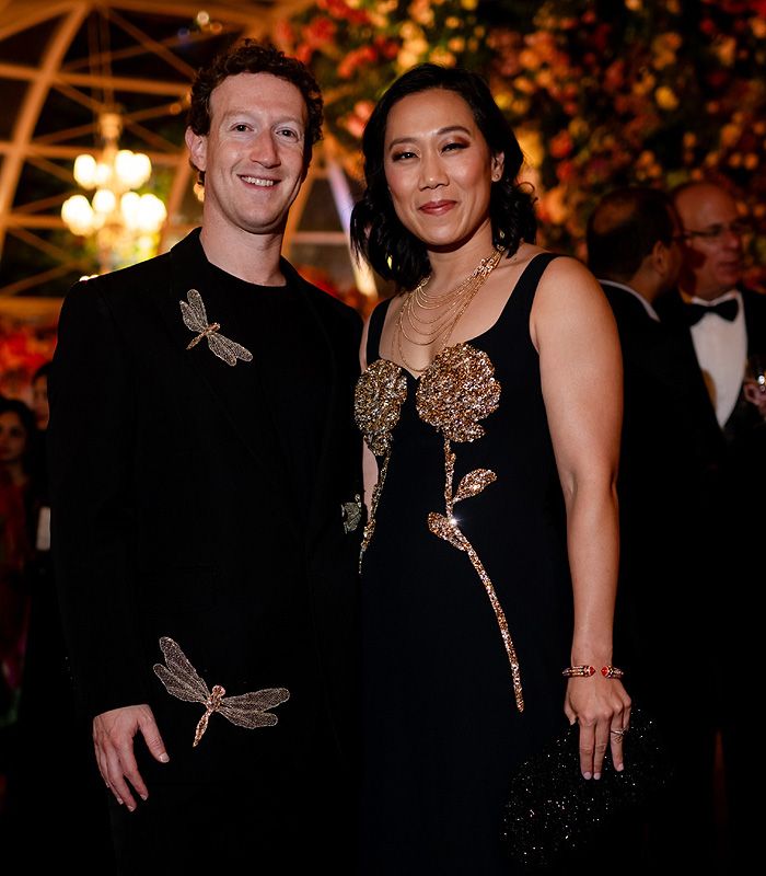 Mark Zuckerberg  y Priscilla Chan