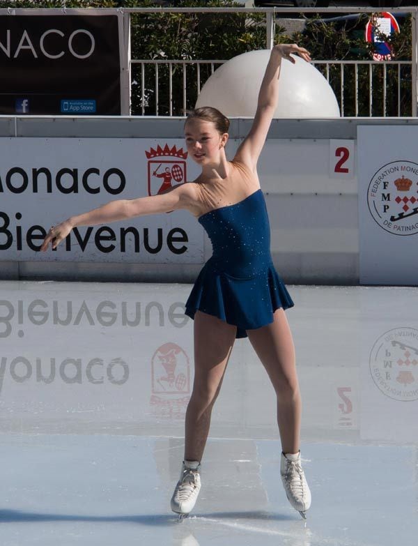 La princesa Alejandra ha hecho su gran debut en un concurso internacional de patinaje, el Festival Olímpico de la Juventud Europea en Austria 