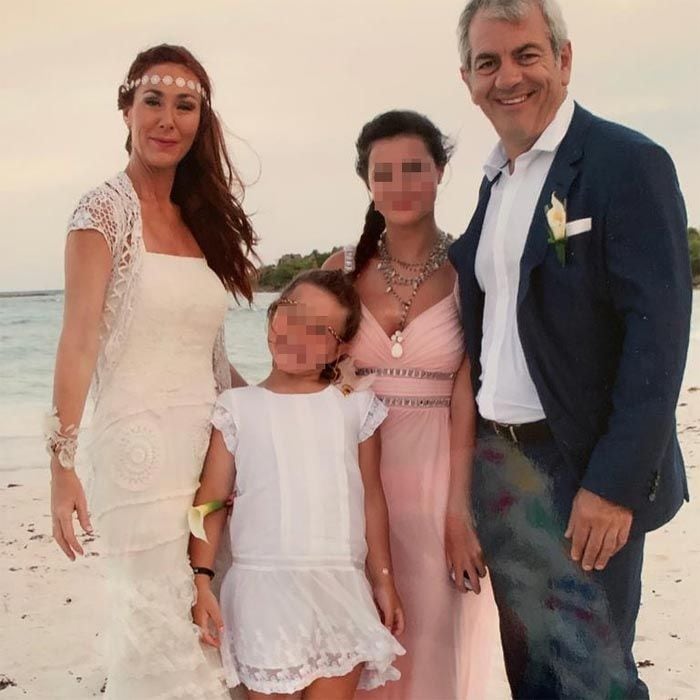 Carlos Sobera y su mujer Patricia el día de su boda