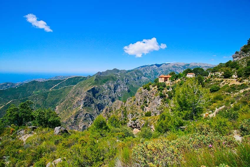 parque natural de las Sierras de Tejeda, Almijara y Alhama en Granada