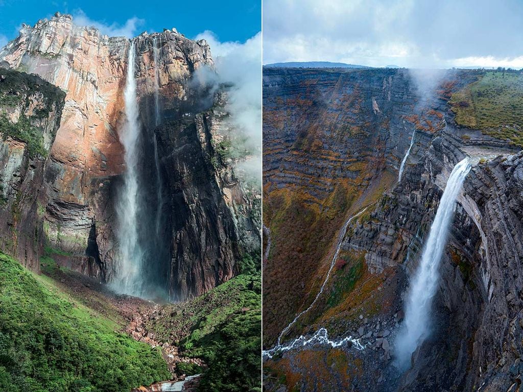 salto angel venezuela salto nervion alava