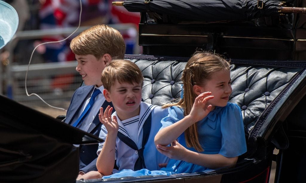 Príncipe Louis, príncipe George y la princesa Charlotte