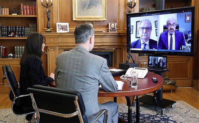 Reyes Felipe y Letizia