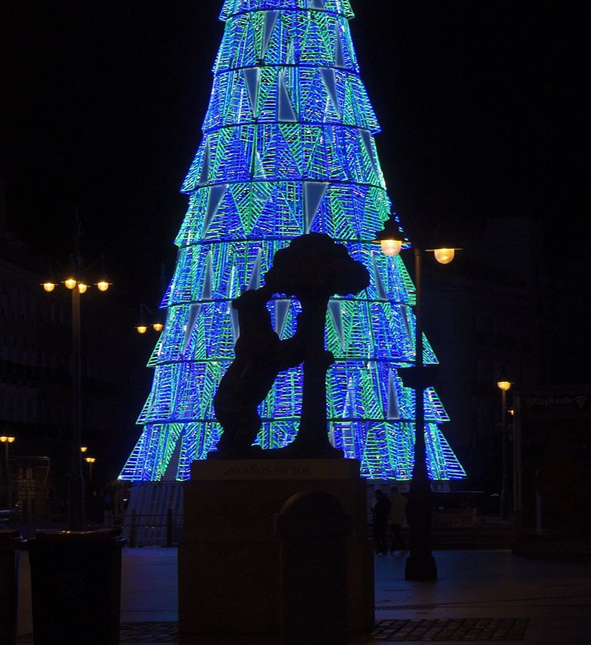 luces navidad madrid puerta del sol