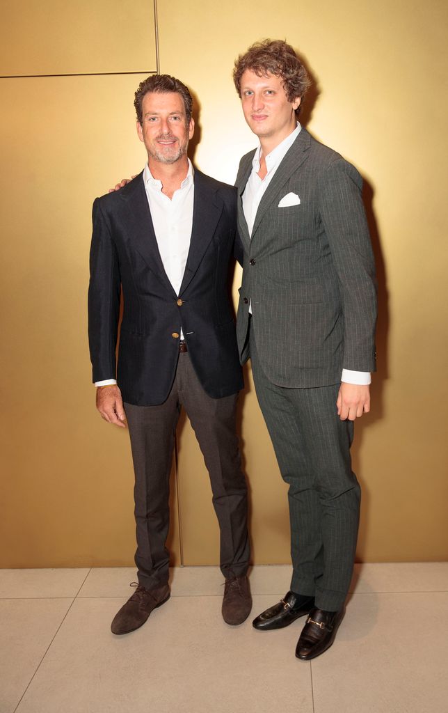 Jaime Ardid (left), with another assistant, at the Recal Foundation charity dinner, in September 2023