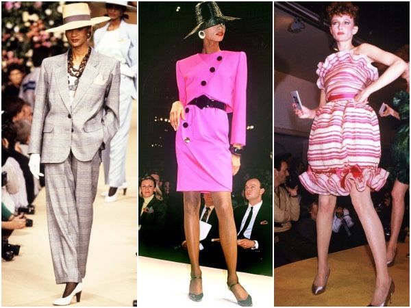 Catwalk de los 80: YSL, Givenchy y Pierre Cardin