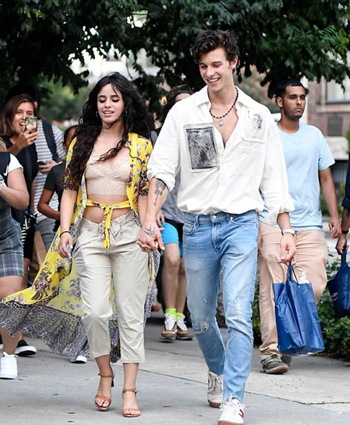 Camila Cabello y Shawn Mendes paseando en Nueva York