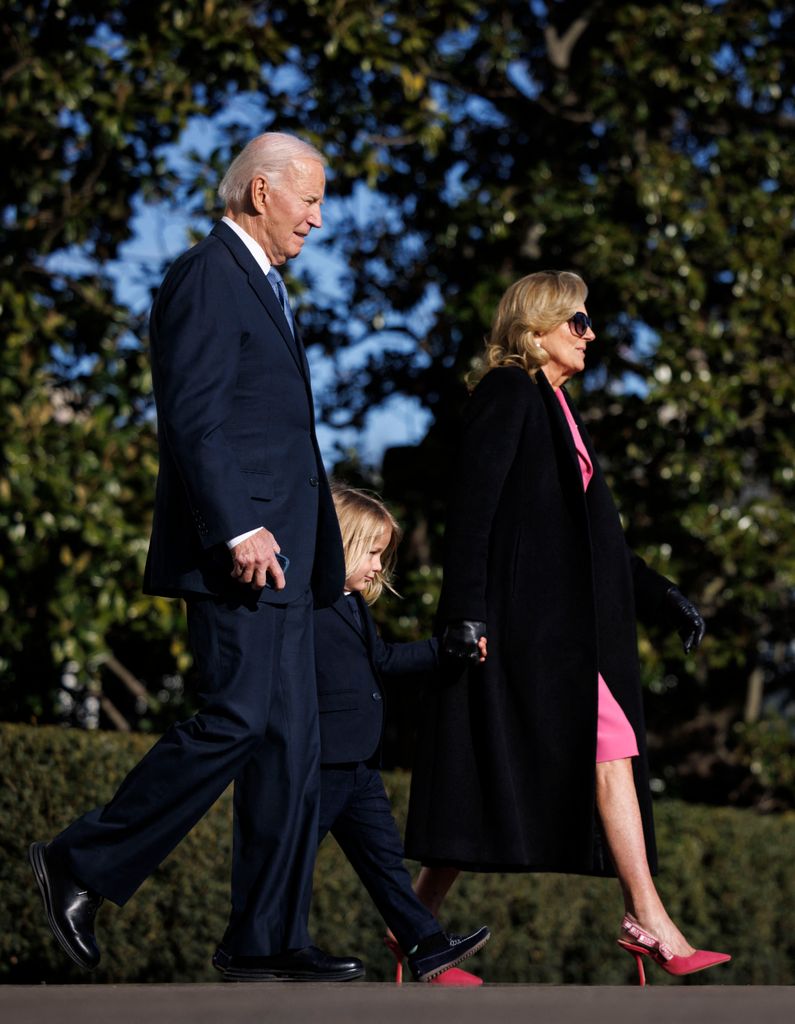 Joe Biden, Jill Biden y Beau Biden