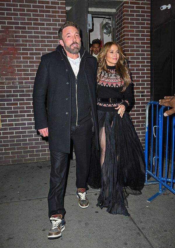 Ben Affleck y Jennifer Lopez en Nueva York