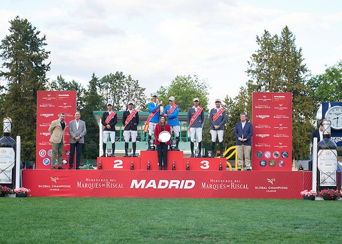 Entrega de premios de la Longines Global Champions