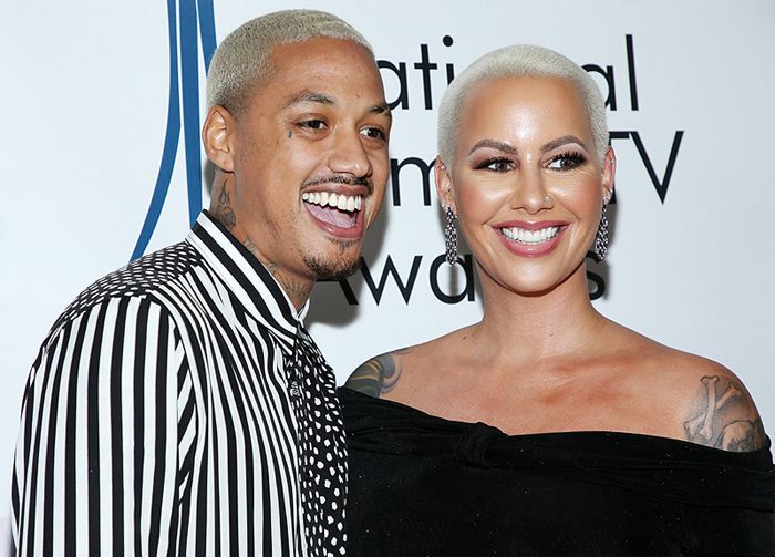 Amber Rose le ha puesto a su hijo un curioso nombre en homenaje a una estrella del rock