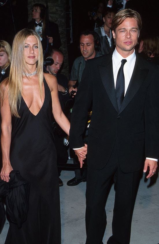 Jennifer Aniston y Brad Pitt