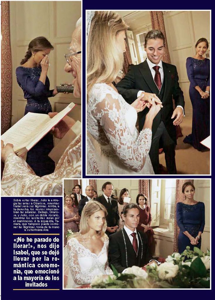 Boda de Julio Iglesias Jr. y Charisse Verhaert