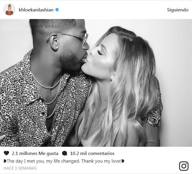 Khloé Kardashian y Tristan Thompson, historia de amor