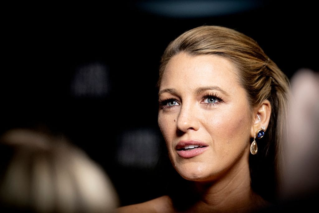 Blake Lively, durante el estreno de 'It ends with us' en Copenhagen el pasado agosto