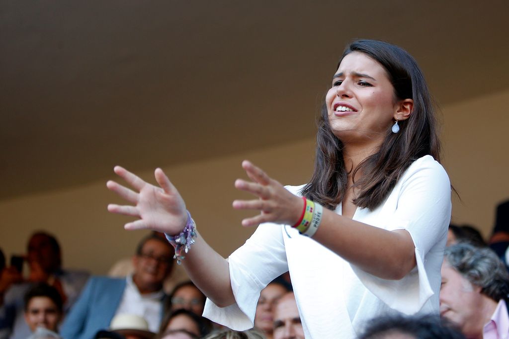 Cayetana Rivera durante la 61ª edición de la corrida Goyesca de Ronda en 2017