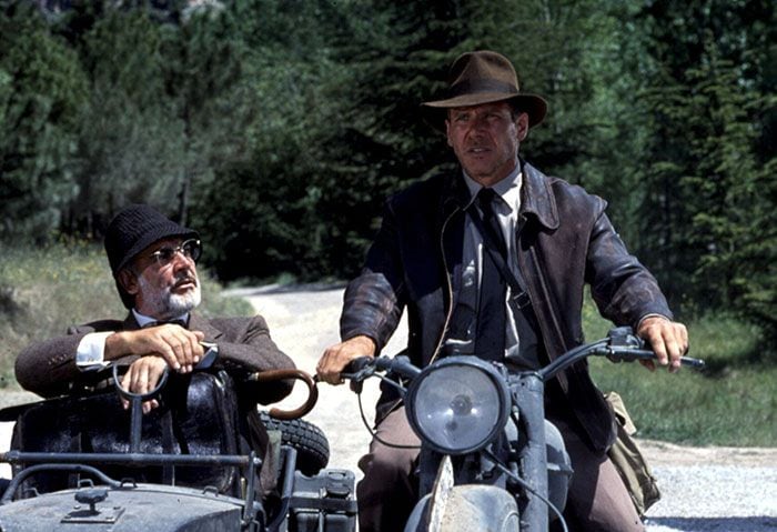 Harrison Ford y Sean Connery en 'Indiana Jones y la última cruzada'