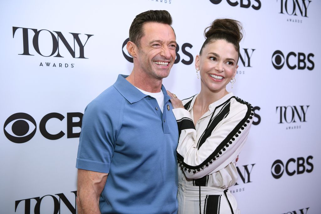 Hugh Jackman y Sutton Foster