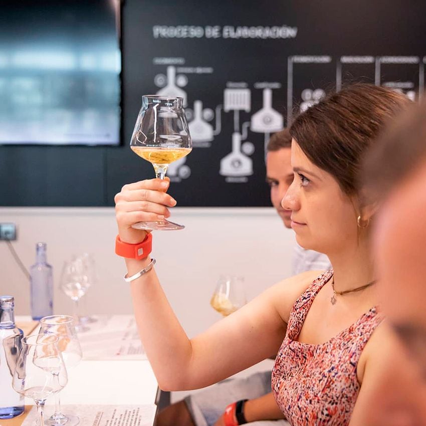 Cata en el Museo de Estrella Galicia, A Coruña.