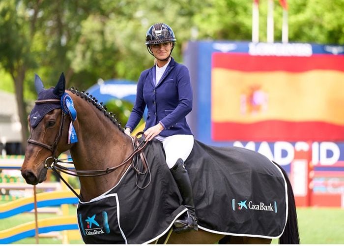 Carolina Villanueva, ganadora del Trofeo Caixabank