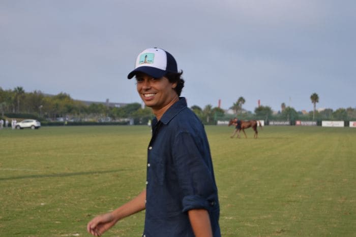 Álvaro Castillejo en el Ayala Polo Club de Sotogrande