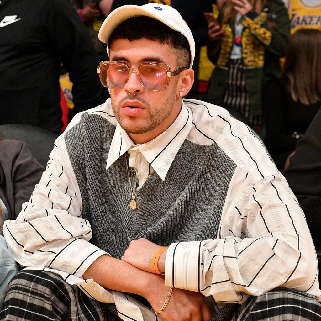 Celebrities At The Los Angeles Lakers Game