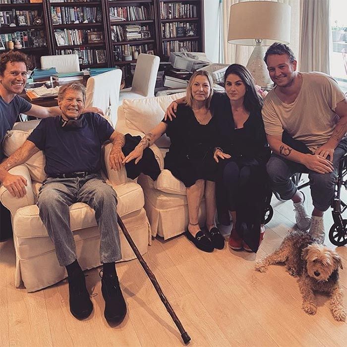 Ryan o'Neal el reencuentro con su hija Tatum y sus nietos después de 17 años sin verse