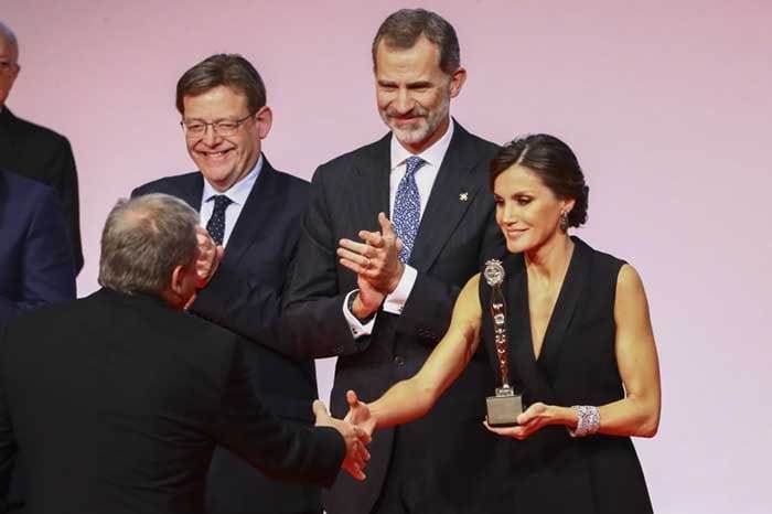 Los Reyes Felipe y Letizia