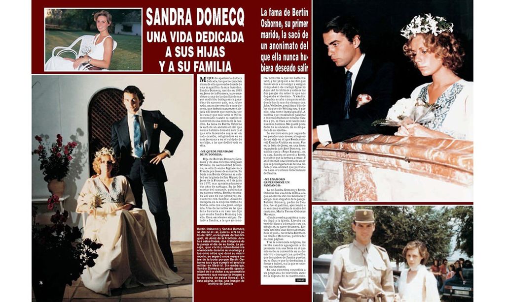 Boda Bertín Osborne y Sandra Domecq