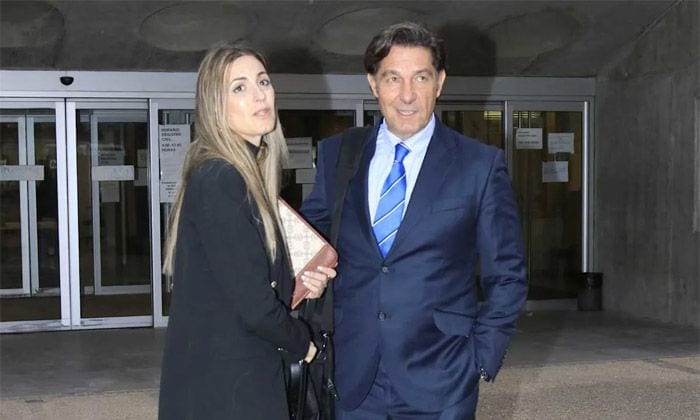 Luis Lorenzo y su mujer Arantxa Palomino