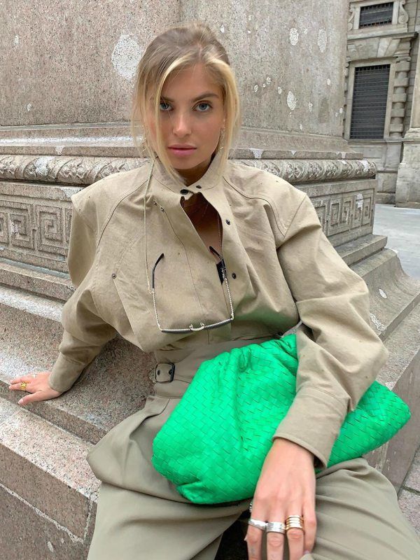 xenia adonts green fashion trend