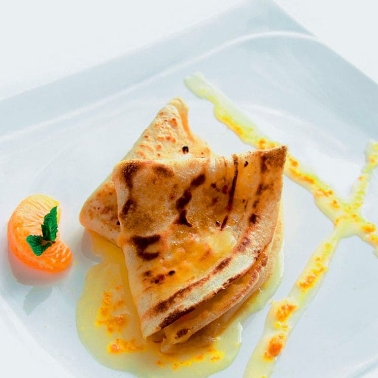 receta crepes suzette franceses