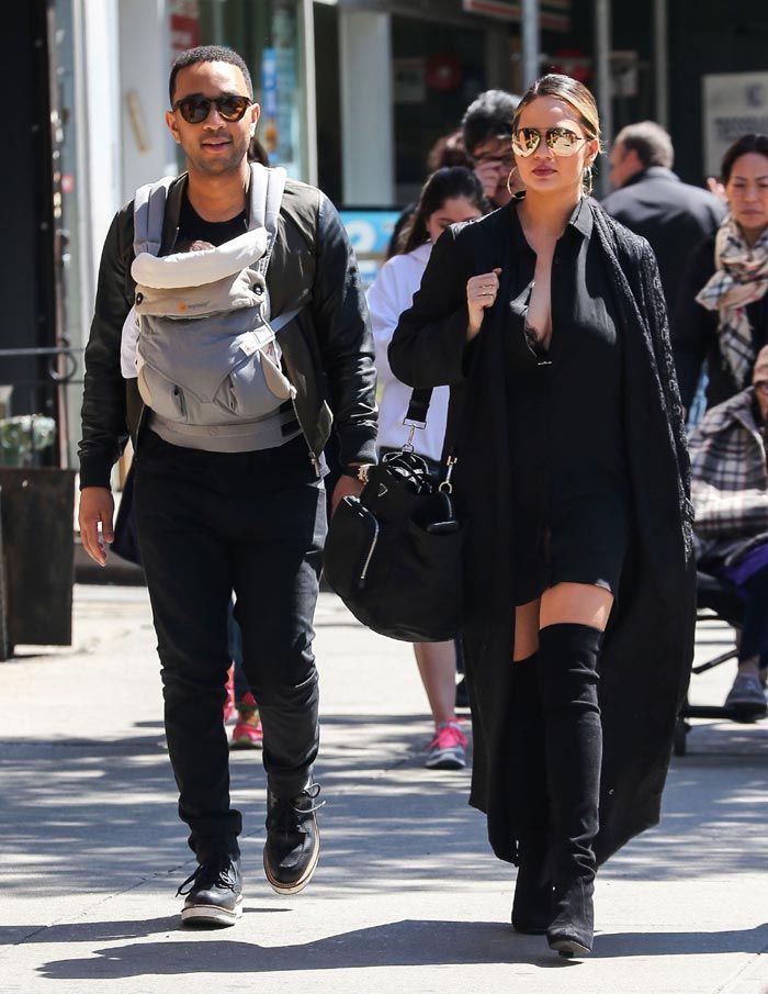 John Legend y Chrissy Teigen se convirtieron en padres el pasado 14 de abril 
