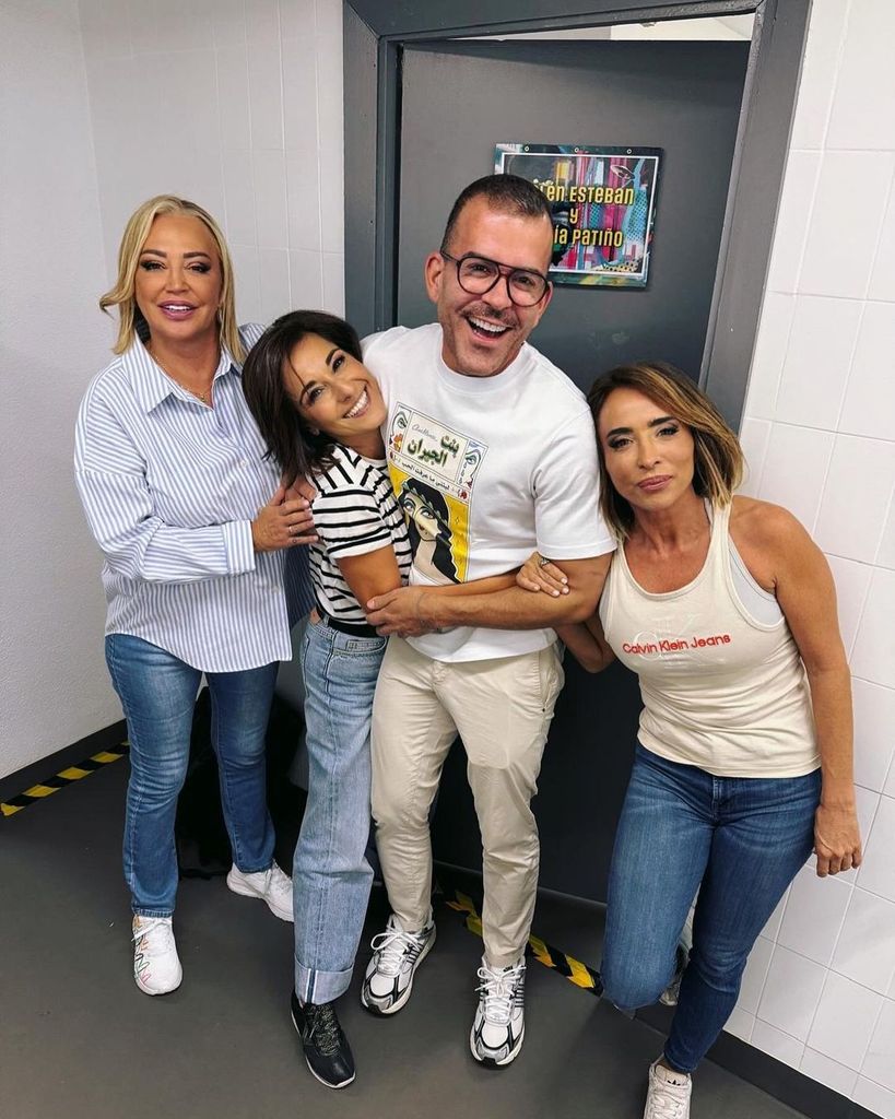 Belén Esteban and María Patiño meet again with Adela González in La Revuelta