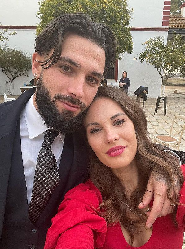 Selfie de Jessica Bueno y Jota Peleteiro en Instagram