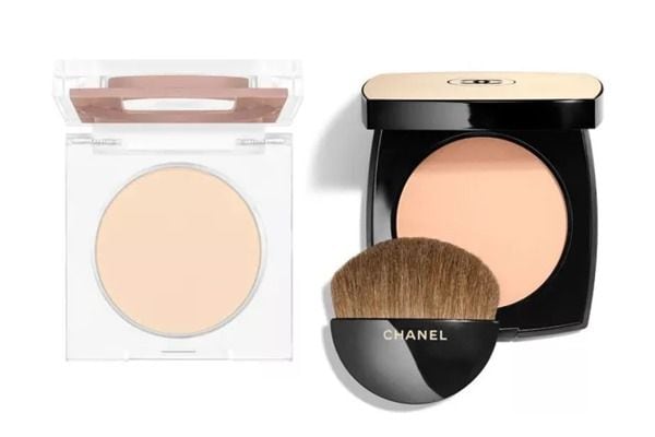 KKW Brightening Powder, Chanel Les Beiges Healthy Glow Sheer Colour SPF 15 