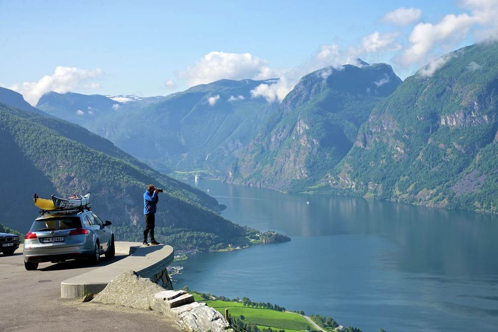 a Viewpoint by The Aurlandsfjorde